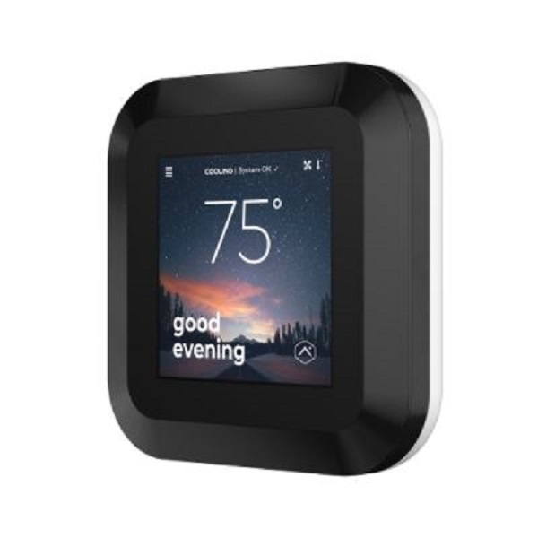 ADC-T40K-HD Alarm.com Smart Thermostat HD - Color Touchscreen Display - Black