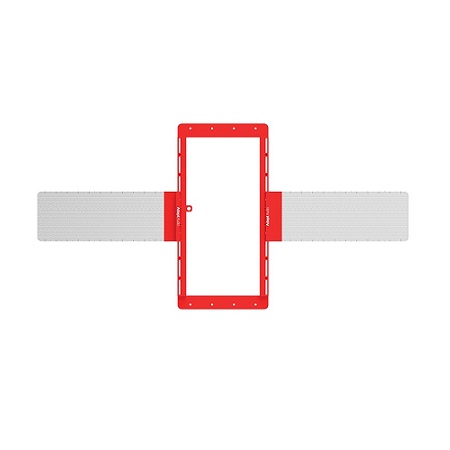 ADEPTDWBW Adept Audio 1 Rectangle In-Wall LCR Speaker Bracket and 2 Wings for Adept IWLCR56 and IWLCR66 LCR Speakers