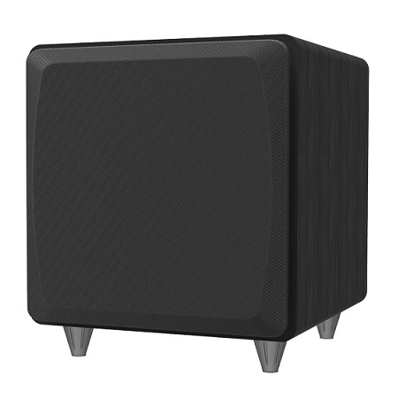 ADS10 Adept Audio ADS10 10" 200W Treated Paper Cone Digital Dual Drive Subwoofer - Black