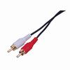 Show product details for AG201X Vanco Cable Dual RCA Plug to RCA Plug 1ft Gold