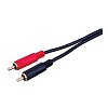 Show product details for AGH236X Vanco Cable Dual RCA Plug - RCA Plug 3 ft Gold
