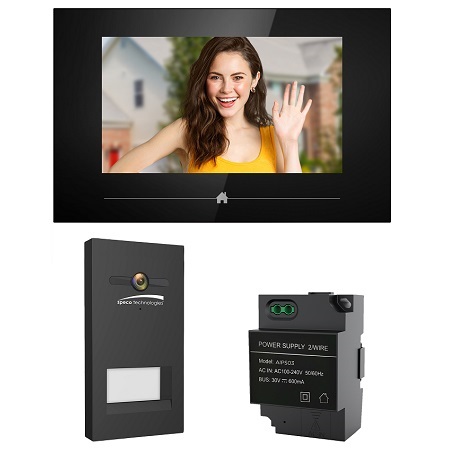 AIPK1 Speco Technologies Single Door 2-Wire Video Intercom Kit