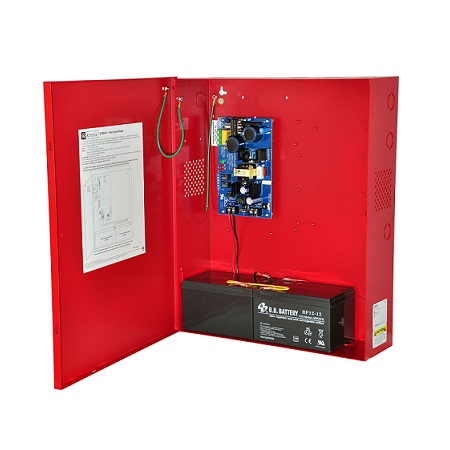 AL300ULXJ Altronix 1 Channel 2.5Amp 24VDC or 2.5Amp 12VDC Power Supply in UL Listed NEMA 1 Indoor 14.5