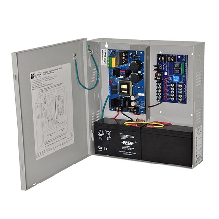 AL300ULMX Altronix 5 Channel 2.5Amp 24VDC or 2.5Amp 12VDC Access Control Power Supply in UL Listed NEMA 1 Indoor 12