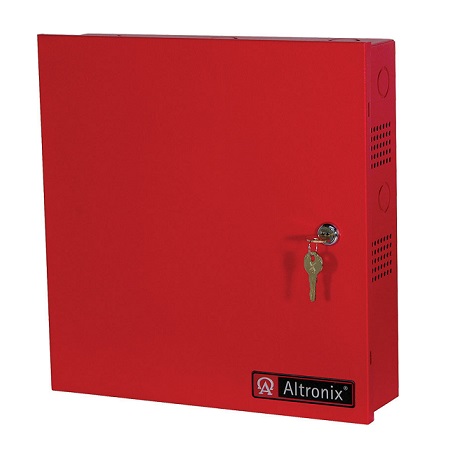 AL600ULPD8CBR Altronix 8 Channel 6Amp 24VDC or 6Amp 12VDC Power Supply in UL Listed NEMA 1 Indoor 13
