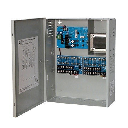 ALTV1224C220 Altronix 16 Channel 3.5Amp 24VAC or 3.5Amp 12VDC CCTV Power Supply in UL Listed NEMA 1 Indoor 12.25
