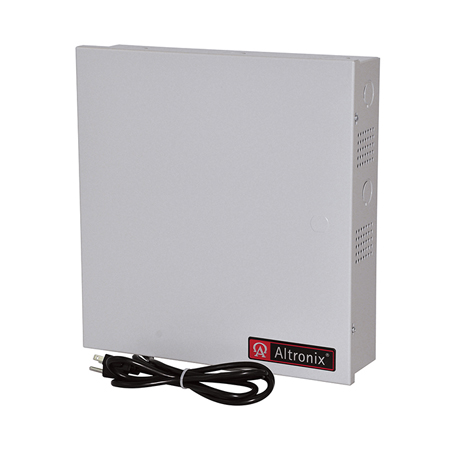 ALTV248ULHI3 Altronix 8 Fused Output Isolated CCTV Power Supply 24VAC @ 12.5Amp - Includes Factory Installed 3-Wire Line Cord