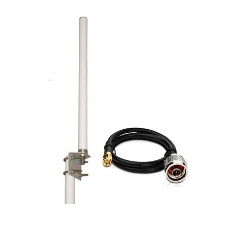 ANT-2412OD VideoComm Technologies 2.4GHz 12dB High Gain All-Weather Omni Antenna