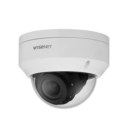 ANV-L6082R Hanwha Techwin 3.2~10mm Motorized 30FPS @ 2MP Outdoor IR Day/Night WDR Dome IP Security Camera PoE