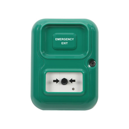 AP-1-G-I STI Alert Point Stand Alone Alarm System - Emergency Exit - Green