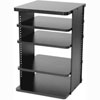 Show product details for ASR-30 Middle Atlantic Adjustable Slide Out Rotating Shelving System Useable Height, 18" Deep, 4 Shelves