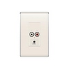 Show product details for AU5008-LA Legrand On-Q LyriQ Studio Local Source Light Almond