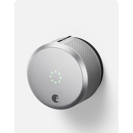 AUG-SL03-M03-S03 Yale August Smart Lock Pro (Z-Wave) - Silver