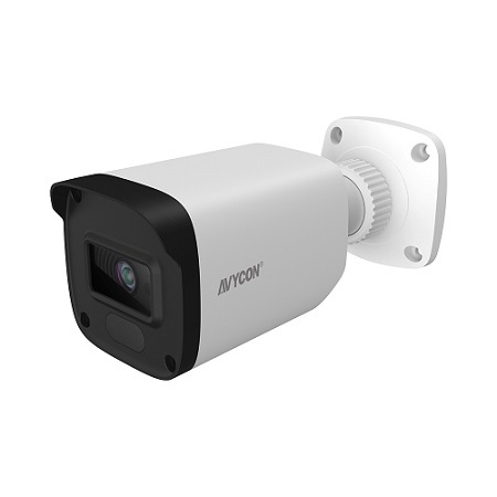AVC-BHN41FT/2.8 AVYCON 2.8mm 30FPS @ 4MP Outdoor IR Day/Night WDR Bullet IP Security Camera 12VDC/PoE