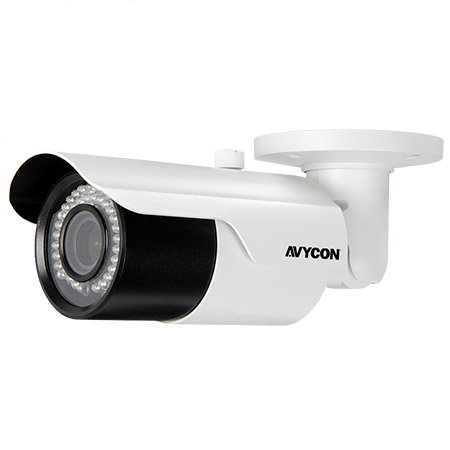 AVC-BN91VT AVYCON 2.8-12mm Varifocal 30FPS @ 1920 x 1080 Outdoor IR Day/Night Bullet IP Security Camera 12VDC/PoE