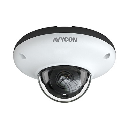 AVC-KNN41FT/2.8 AVYCON 2.8mm 30FPS @ 4MP Outdoor IR Day/Night WDR Dome IP Security Camera 12VDC/PoE