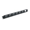 AVIP-FK1 Middle Atlantic 1 Space (1 3/4") AVIP Connector 19" Panel Frame Kit, Horizontal Mounting, Black