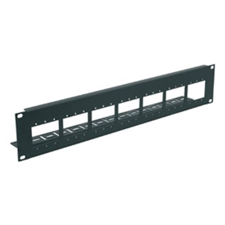 AVIP-FK2 Middle Atlantic 2 Space (3 1/2") AVIP Connector 19" Panel Frame Kit, Vertical Mounting, Black
