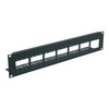 Show product details for AVIP-FK2 Middle Atlantic 2 Space (3 1/2") AVIP Connector 19" Panel Frame Kit, Vertical Mounting, Black