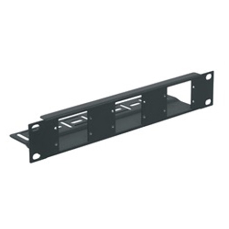 AVIP-HFK1 Middle Atlantic 1 Space (1 3/4"") , AVIP Connector Half Width (10") Panel Frame Kit, Horizontal Mounting, Black