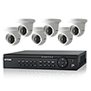 Show product details for AVK-HN41E6-3T AVYCON 8 Channel NVR Kit 64Mbps Max Throughput - 3TB w/ 6 x 4MP Outdoor IR Eyeball IP Security Cameras