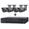 Show product details for AVK-T71B4-1T AVYCON 4 Camera Package - 720P 1.3Mp HD-TVI Value Bundle with 4 Bullet Cameras and 4CH DVR Including 1TB HDD