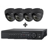 Show product details for AVK-T91E4-2T AVYCON 4 Camera Package - 1080P 2.1MP HD-TVI Value Bundle with 4 Eyeball Cameras and 4CH DVR Including 2TB HDD