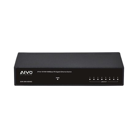 AVN-S08-0E08G AVYCON 8 Ports Gigabit Network Switch