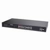 Show product details for AW-GEL-205A-260 Vivotek 4xGE bt 90W PoE + 12xGE 30W PoE + 2xGE UTP + 2xGE SFP Lite Managed Switch
