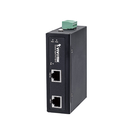 AW-IHT-0100 Vivotek Industrial Gigabit 30W PoE Injector