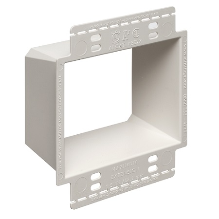 BE2X-25 Arlington Industries XLG 2 Gang box Extender