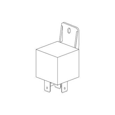 BOSCH2 Vanco Relay Bosch 12VDC 2 Pack
