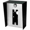 Show product details for BP-611 Seco-Larm 5" x 7" Rugged Steel Powder Paint Weatherproof (IP65) Post Mount Housing with Easy Access Hinged Faceplate Mullion Cutout