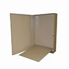 BW-109BP Mier NEMA Type 1 Indoor 7.25" W x 12" H x 3.5" D Metal Electrical Enclosure - Beige w/ Internal Removable 7" W x 9" H Back Panel