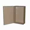 BW-109B Mier NEMA Type 1 Indoor 7.25" W x 12" H x 3.5" D Metal Electrical Enclosure - Beige