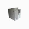 Show product details for BW-1248ACE Mier NEMA Type 4 Outdoor 24"W x 24"H x 8"D Metal Electrical Enclosure with Thermostat and AC Unit - Gray w/ Removable 22" W x 22" H Back-Panel - Solid Door