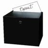 Show product details for BW-313 Mier Indoor 11" W x 9" H x 9.5" D Deposit Lockbox - Black