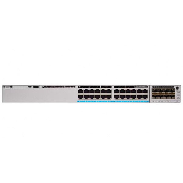 C9300-48P-E Cisco Catalyst 9300 Series 48 Port 1G Copper with Modular Uplinks L3 Managed PoE+ Switch - Network Essentials