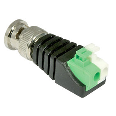 CA-111P-10 Seco-Larm Male BNC to Screw Less Terminal Block - 10 Pack
