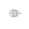 Show product details for CBC3P Vanco Connector CB Microphone 3P Jack Solder Panel Mount