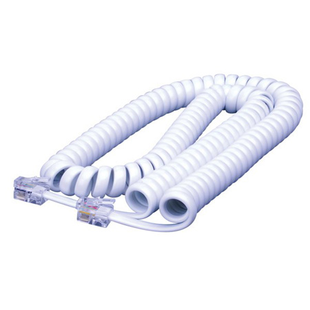 CC11 Vanco Cord Coil Handset Module 7ft Almond