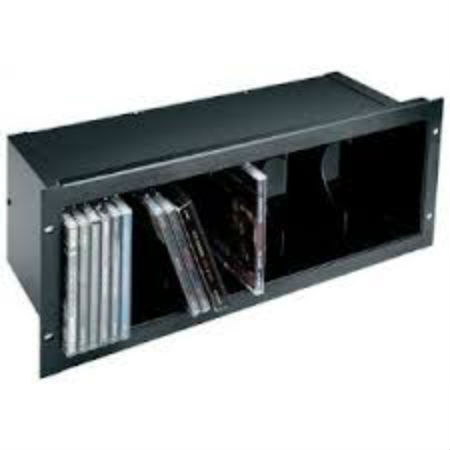 CD Middle Atlantic Compact Disk Holder (Black Brush)