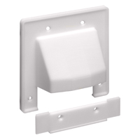 CER2 Arlington Industries 2-Gang Reversible Two-Piece Low-Voltage Cable Entrance Plate