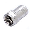 Show product details for CF-804B-10 F Male With Attached 1/2" Grip Ring RG59U - 10 Pack
