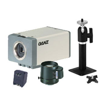 CK-1C Ganz FC-62D Camera Kit w/ TG2Z3514FCS (3.5-8mm Varifocal DC A/I) Mounting Bracket & 24VAC Power Supply