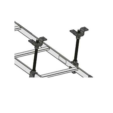 CLH-5/8ROD-12-4 Middle Atlantic 5/8" Threaded Rod for Ladder Support (12", 4 Pieces)