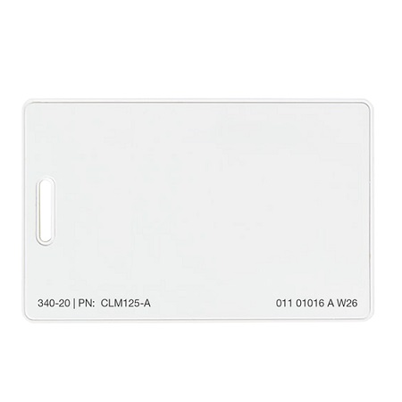CLM135-L Linear Credential, Clamshell Card, 13.56 MHz