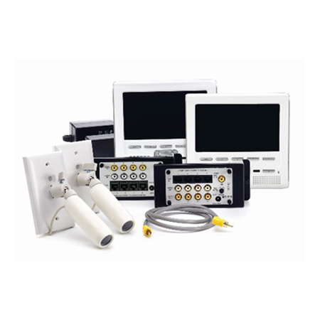 CM5405-WH Legrand On-Q Front and Back Door BW Camera/7" LCD Kit