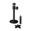 Show product details for CMB-3 Ganz 4" Camera Mounting Bracket w/ Drop Ceiling Clip (black)