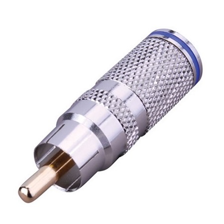 CRCA6Q Vanco Generation II Compression RCA Male Plug - RG6 Quad